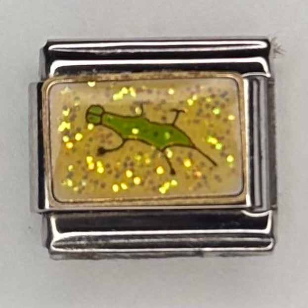 Lizard Italian Charm Bracelet Link