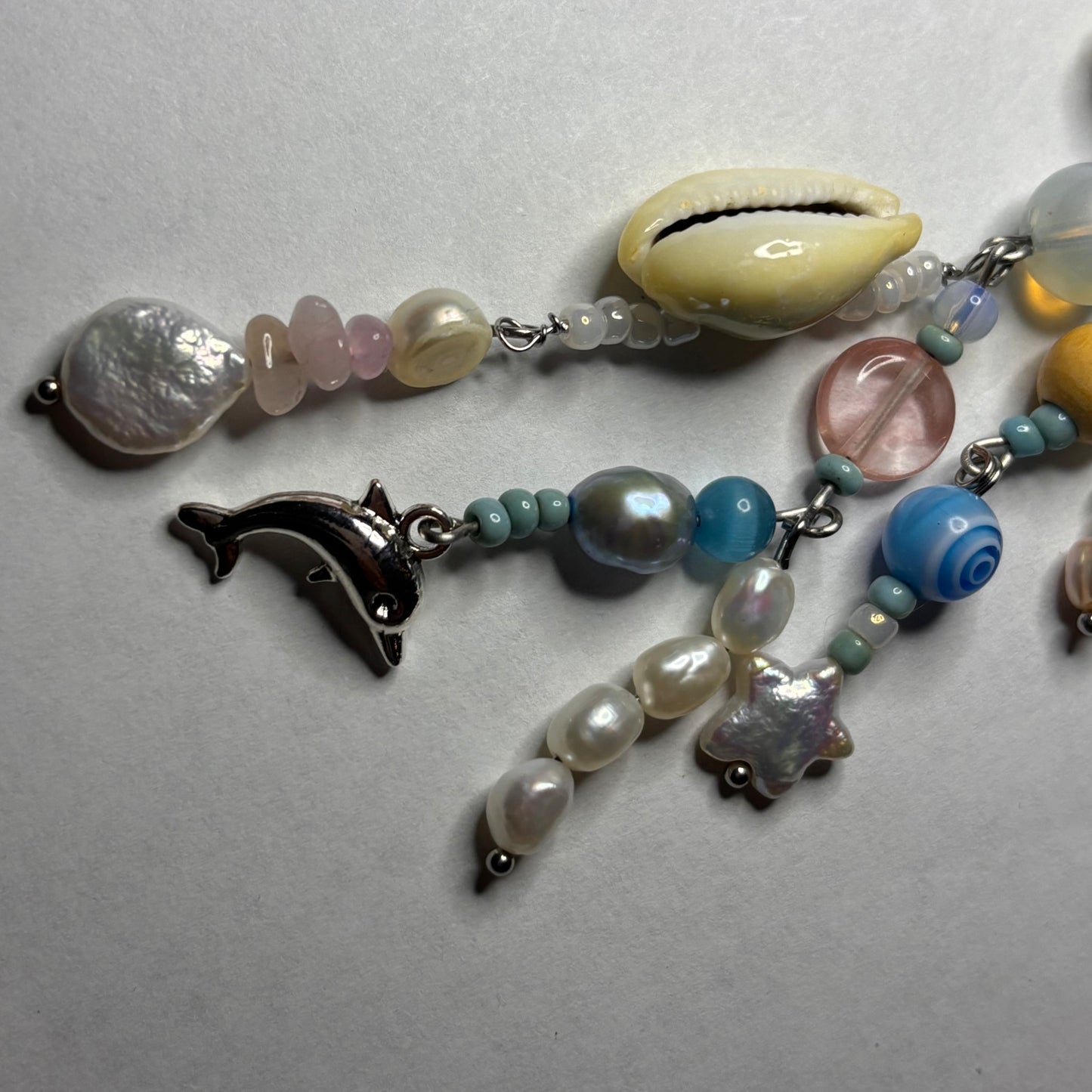 dolphin leap keychain