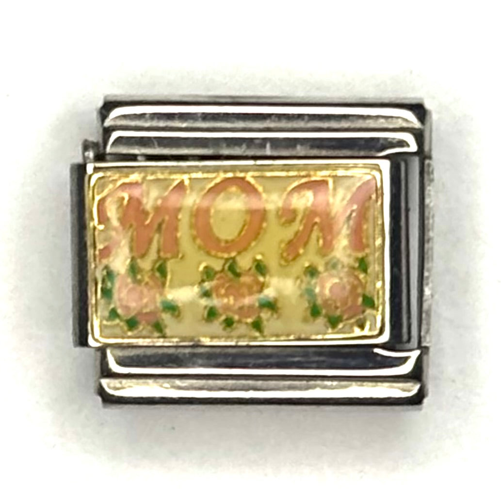 Mom Italian Charm Bracelet Link