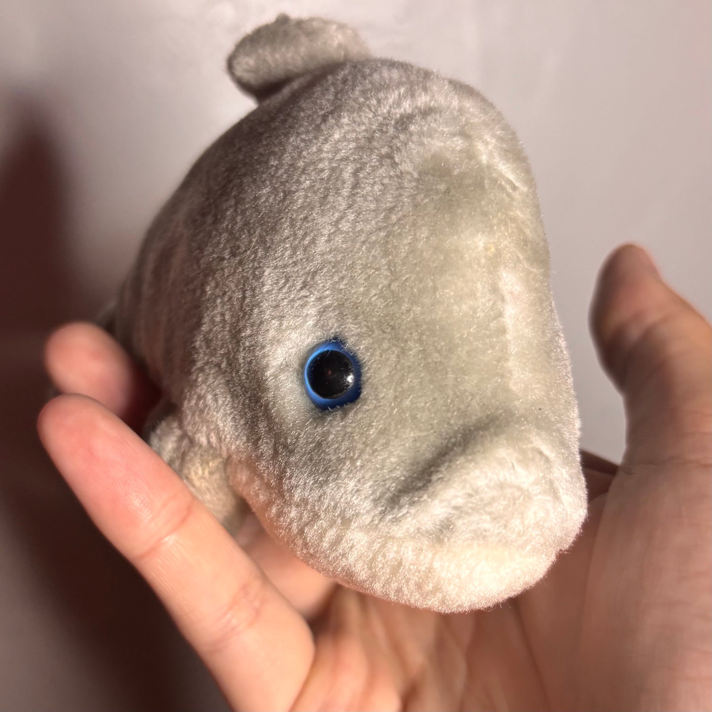 Small Retro Dolphin Plush