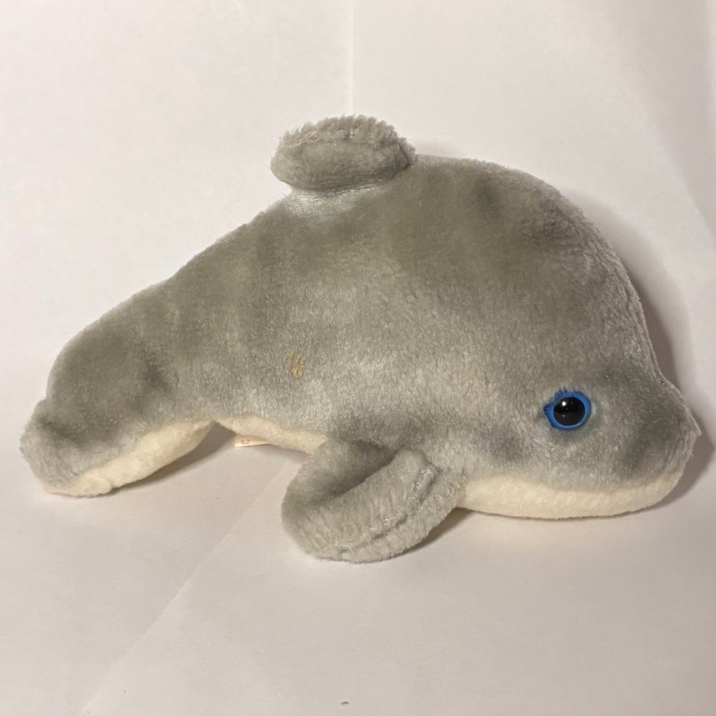 Small Retro Dolphin Plush