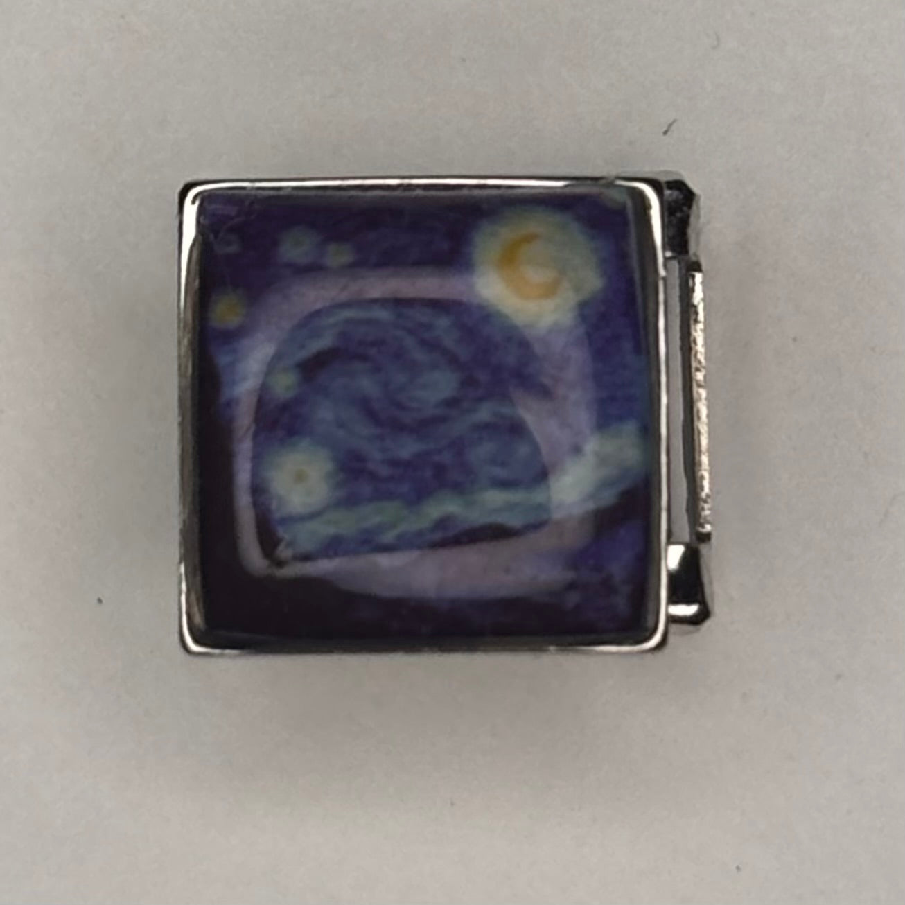 Starry Night Italian Charm Bracelet Link