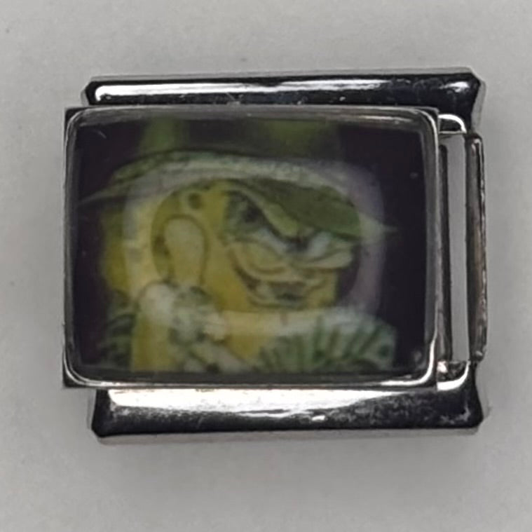 Gangster SpongeBob Italian Charm Bracelet Link