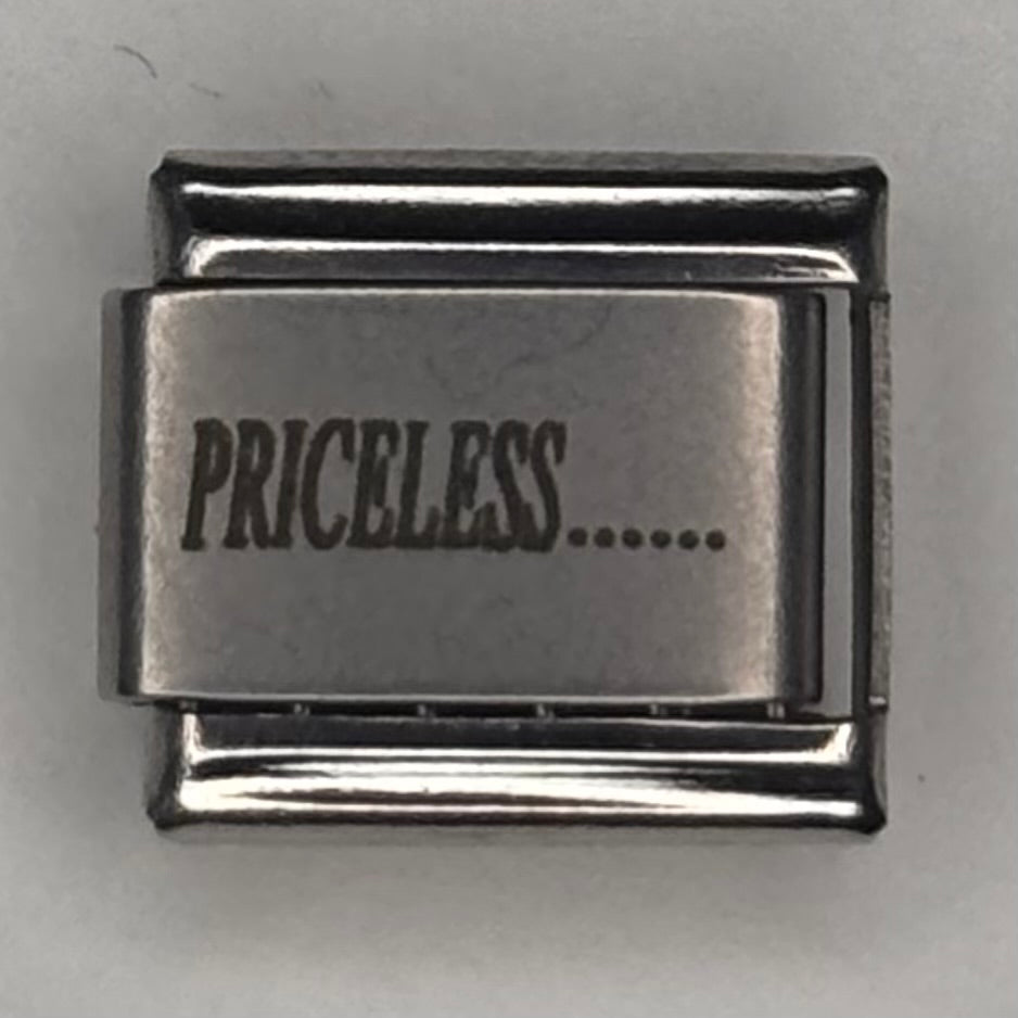 Priceless Italian Charm Bracelet Link