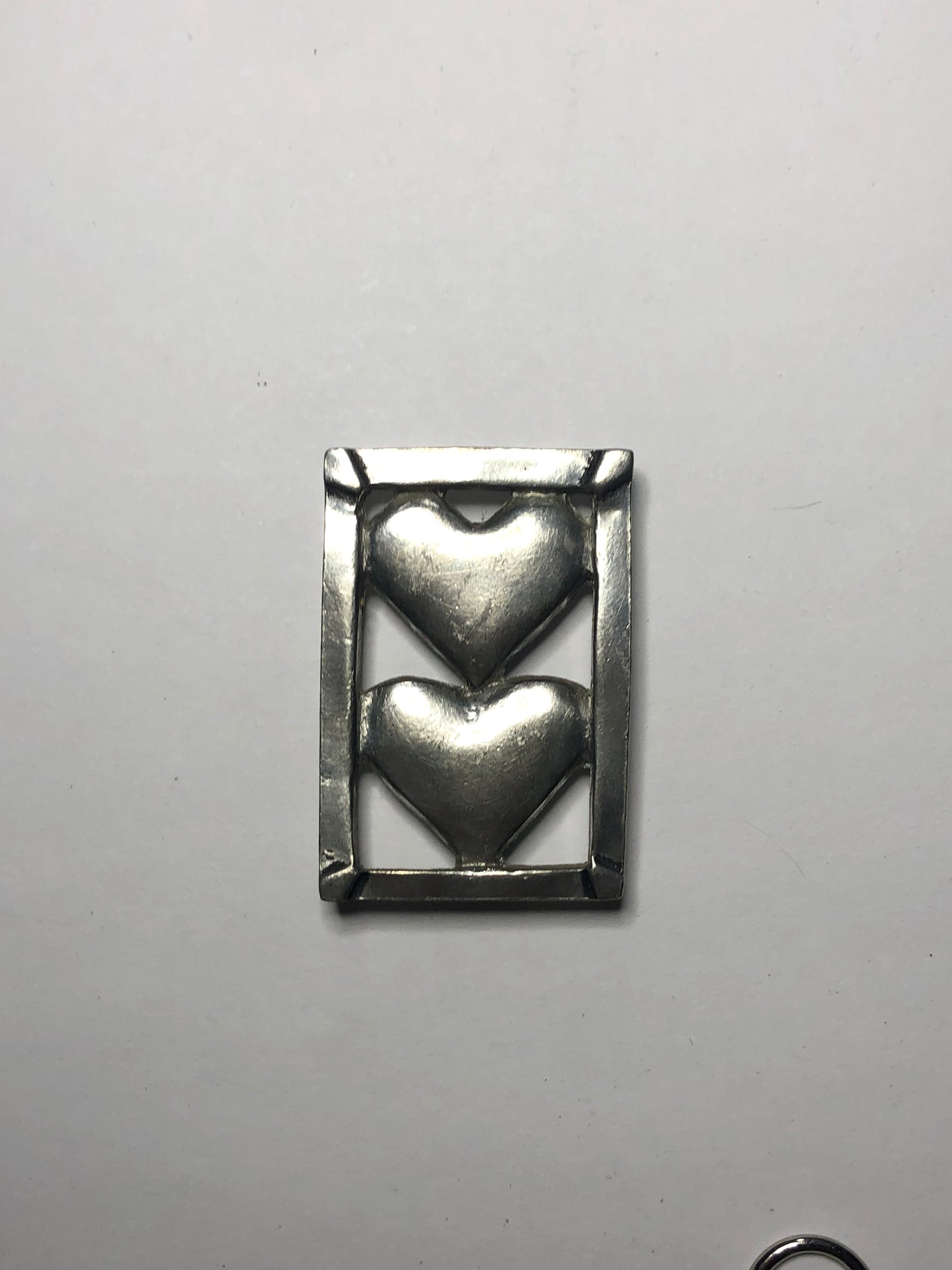 heart duo fridge magnet