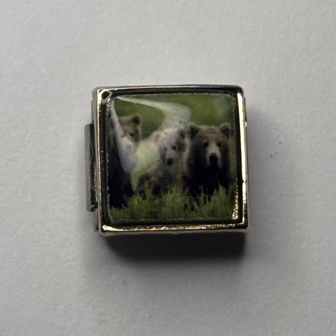 Bears Italian Charm Bracelet Link