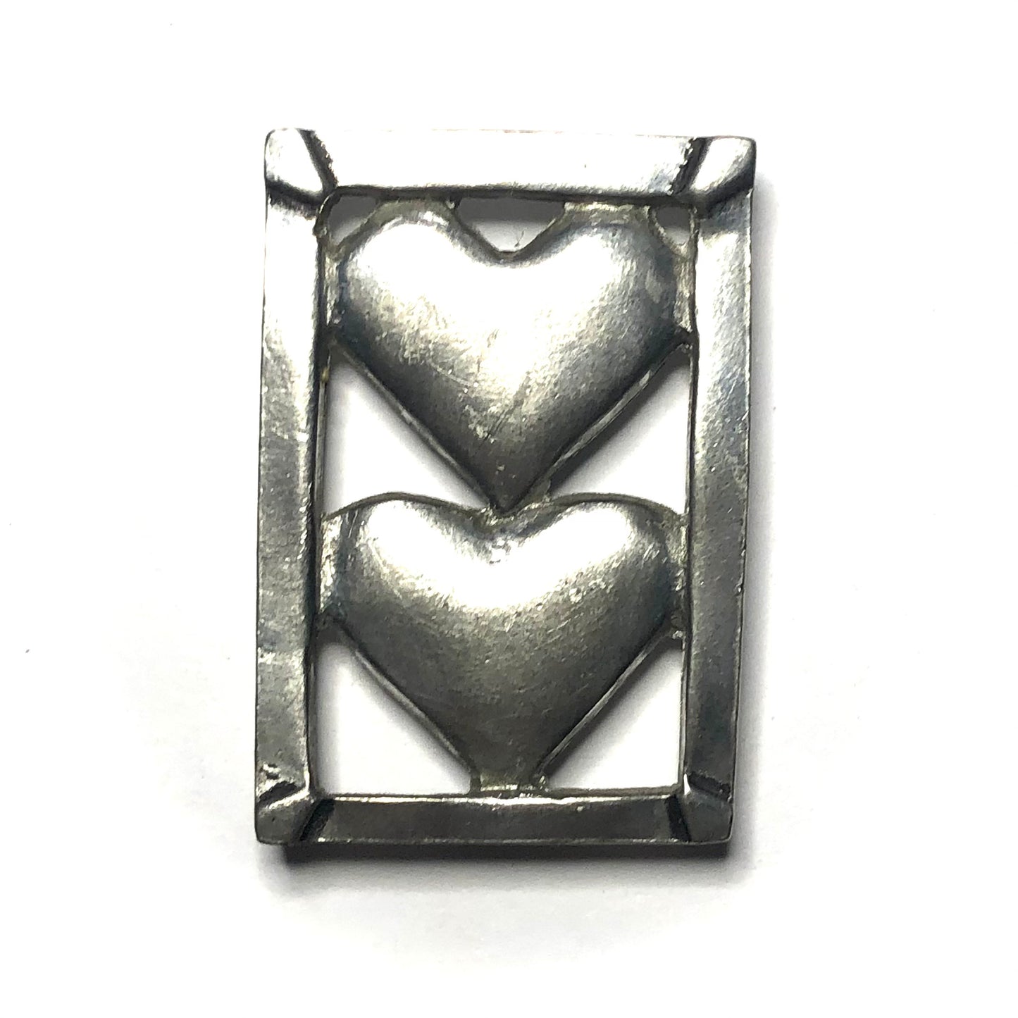 heart duo fridge magnet