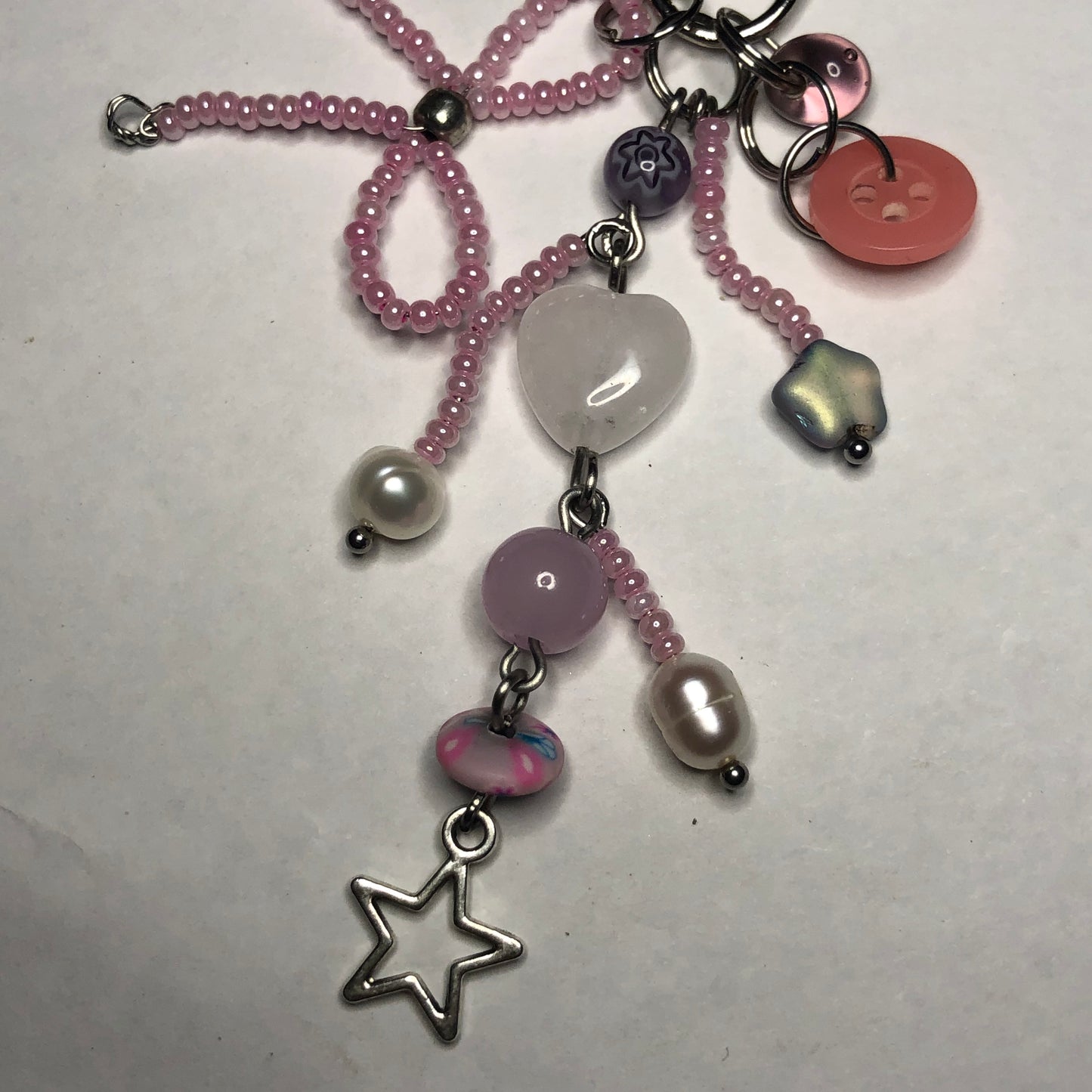 pink sugar keychain