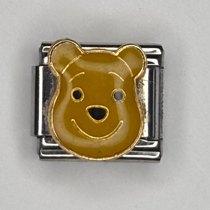 Pooh Bear Italian Charm Bracelet Link