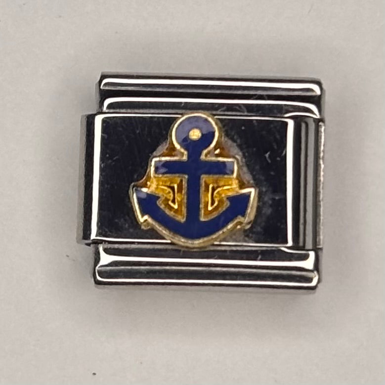 Anchor Italian Charm Bracelet Link