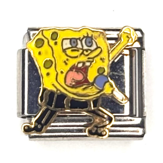 SpongeBob Italian Charm Bracelet Link