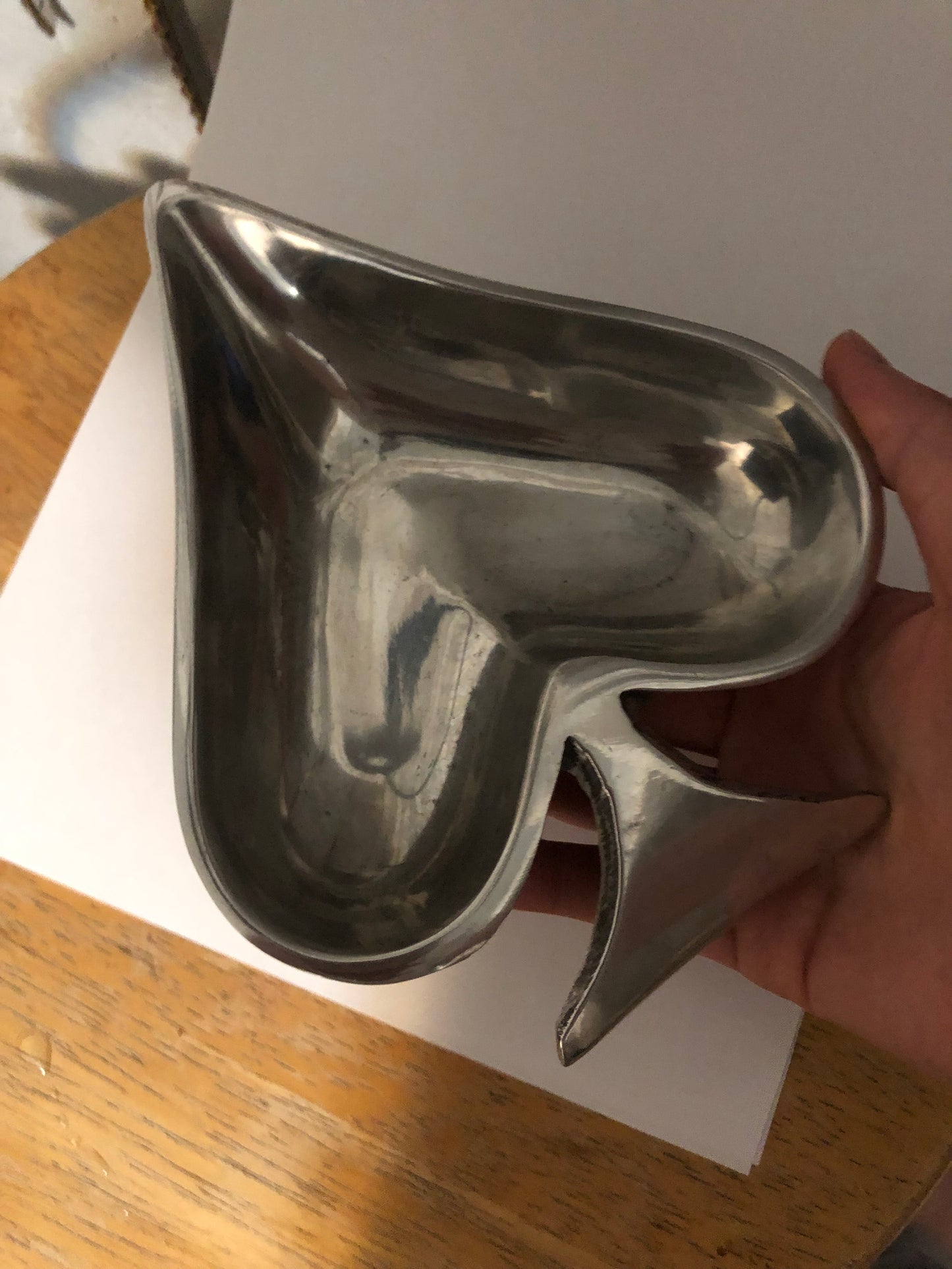 Spade trinket dish