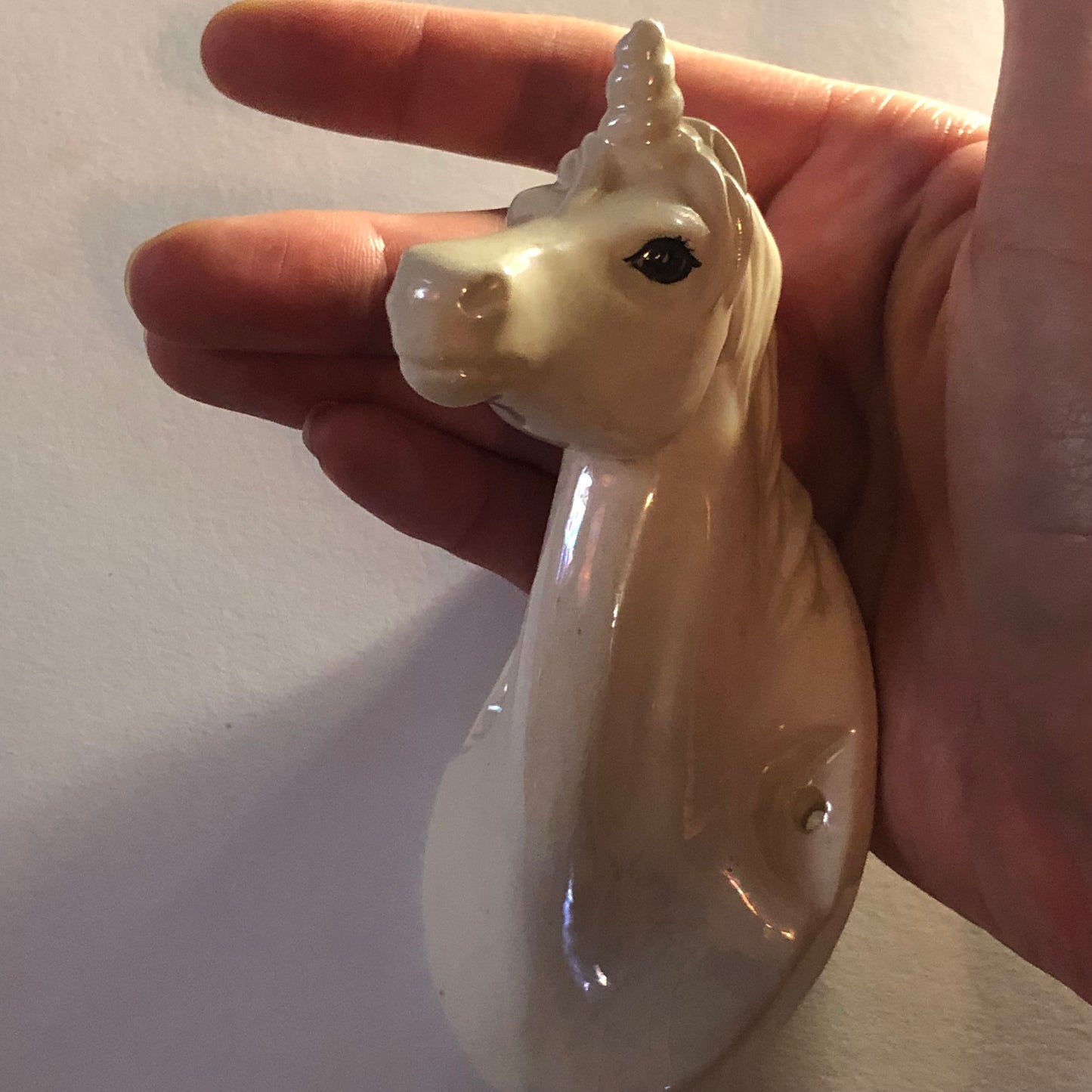 unicorn ceramic wall hook