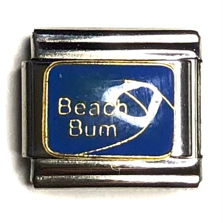 Beach Bum Italian Charm Bracelet Link