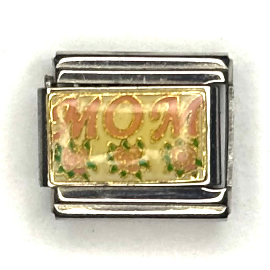 Mom Italian Charm Bracelet Link