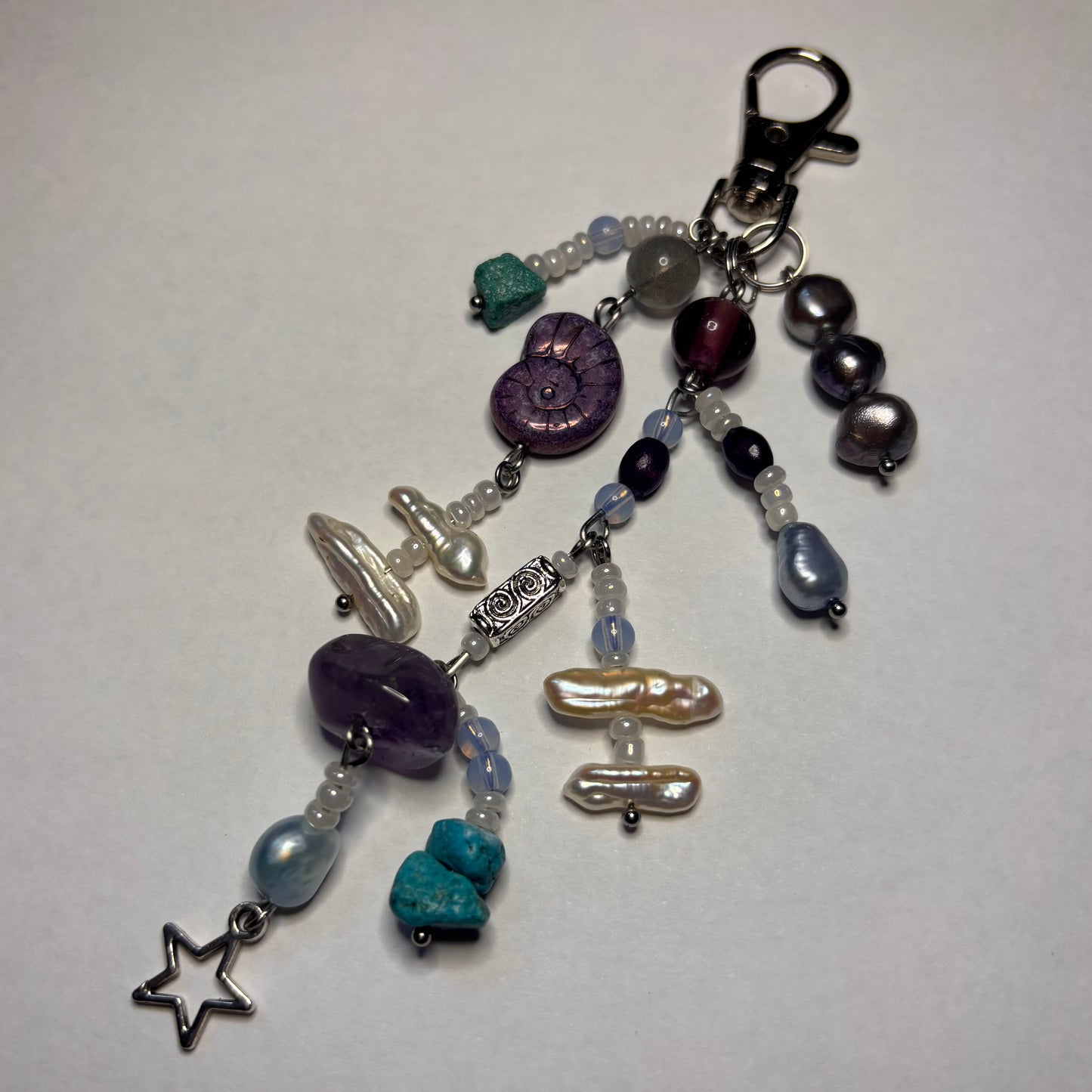 pearl diver keychain
