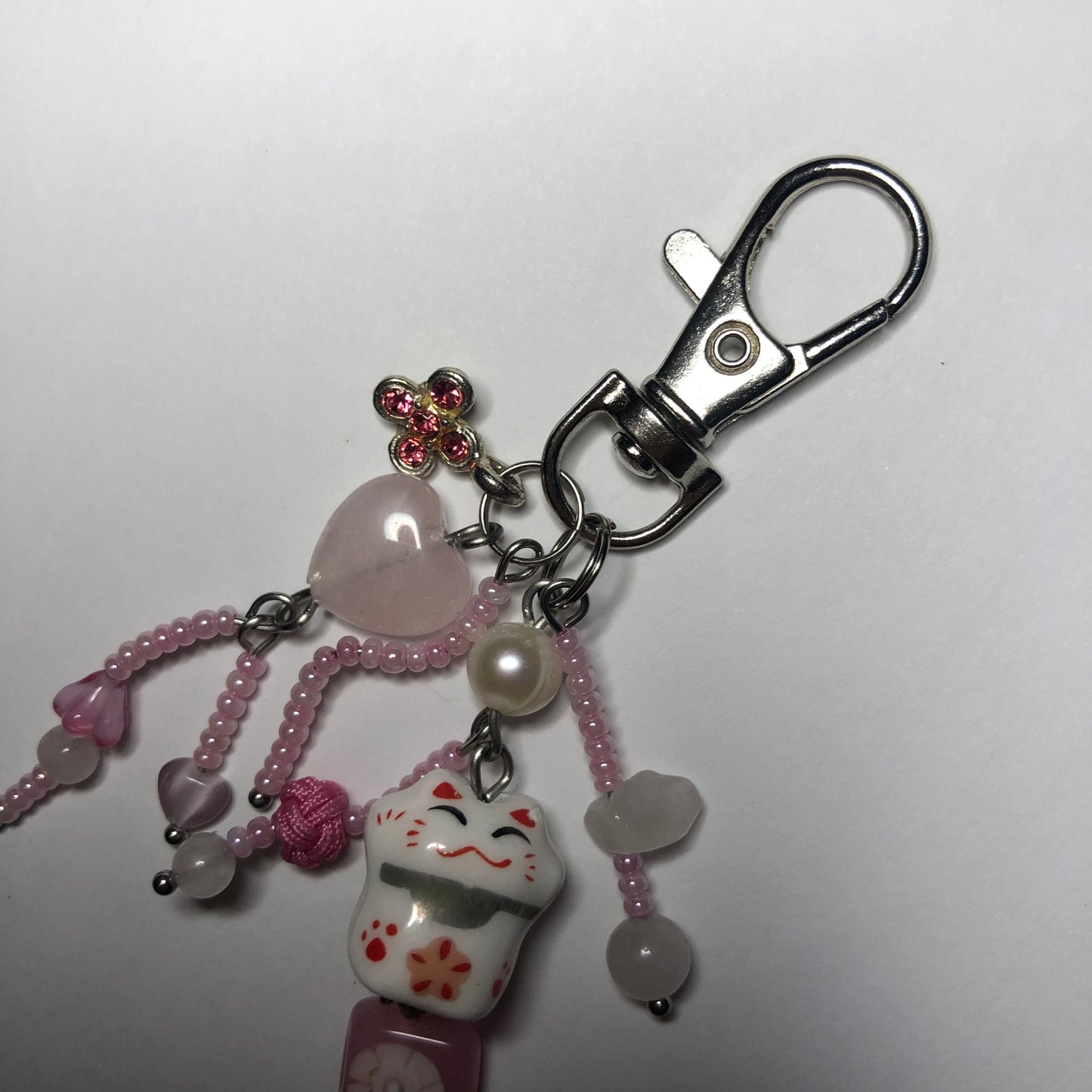 blossom keychain