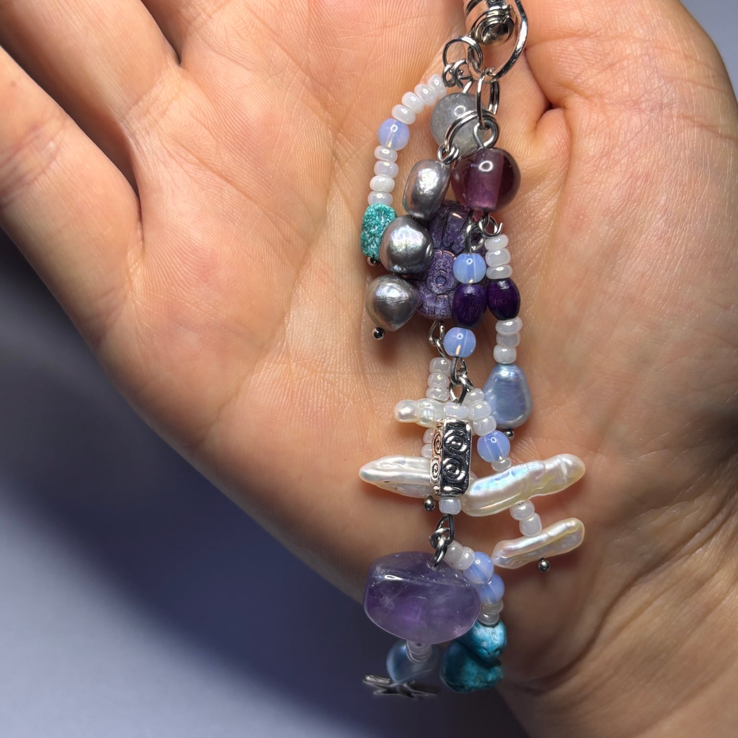 pearl diver keychain