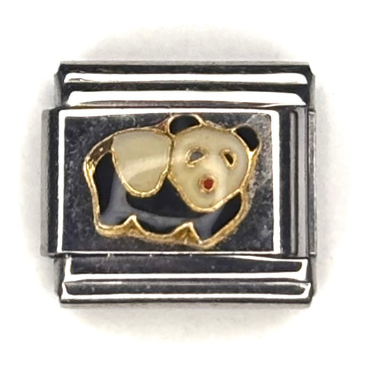 Panda Italian Charm Bracelet Link