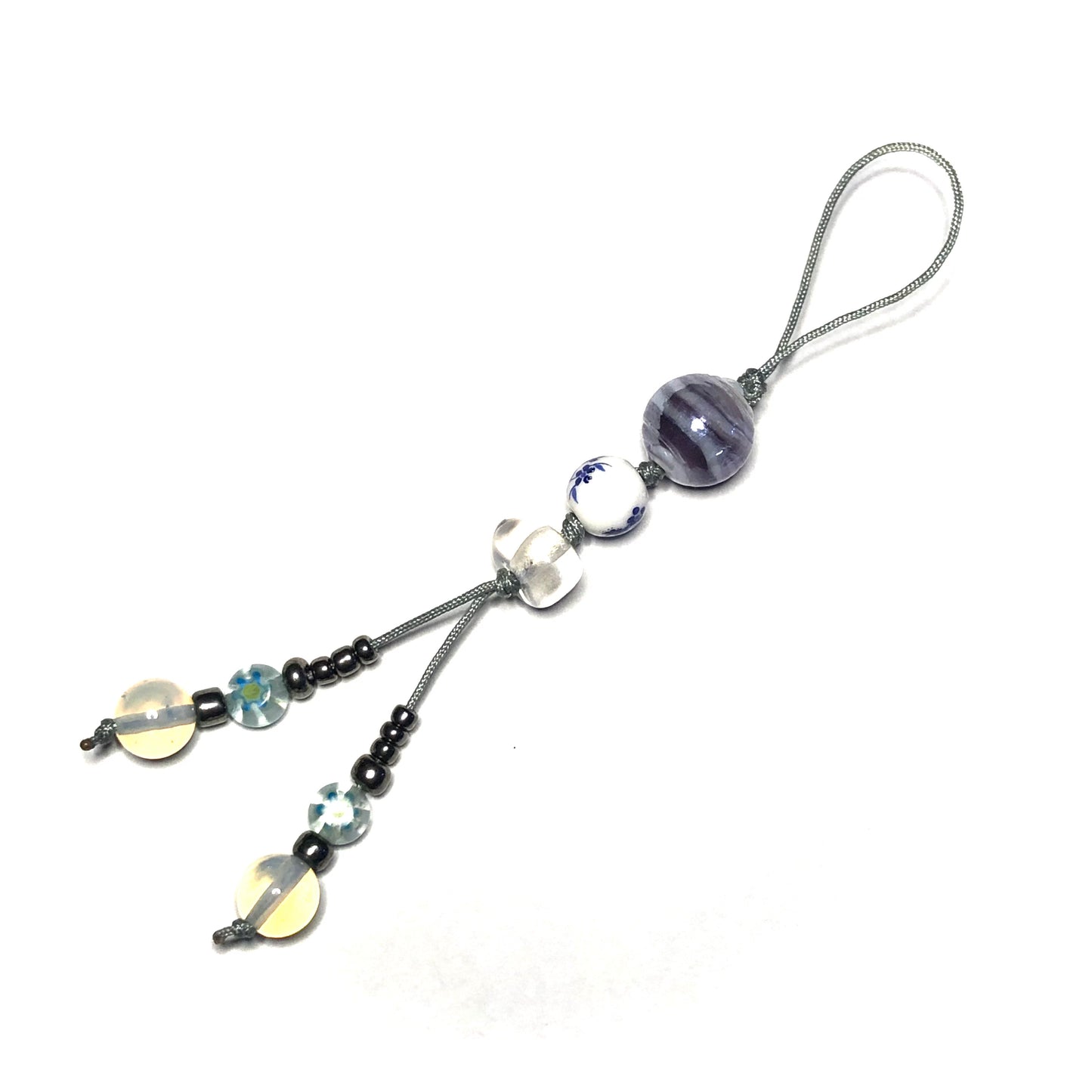 cloudy lanyard cord charm