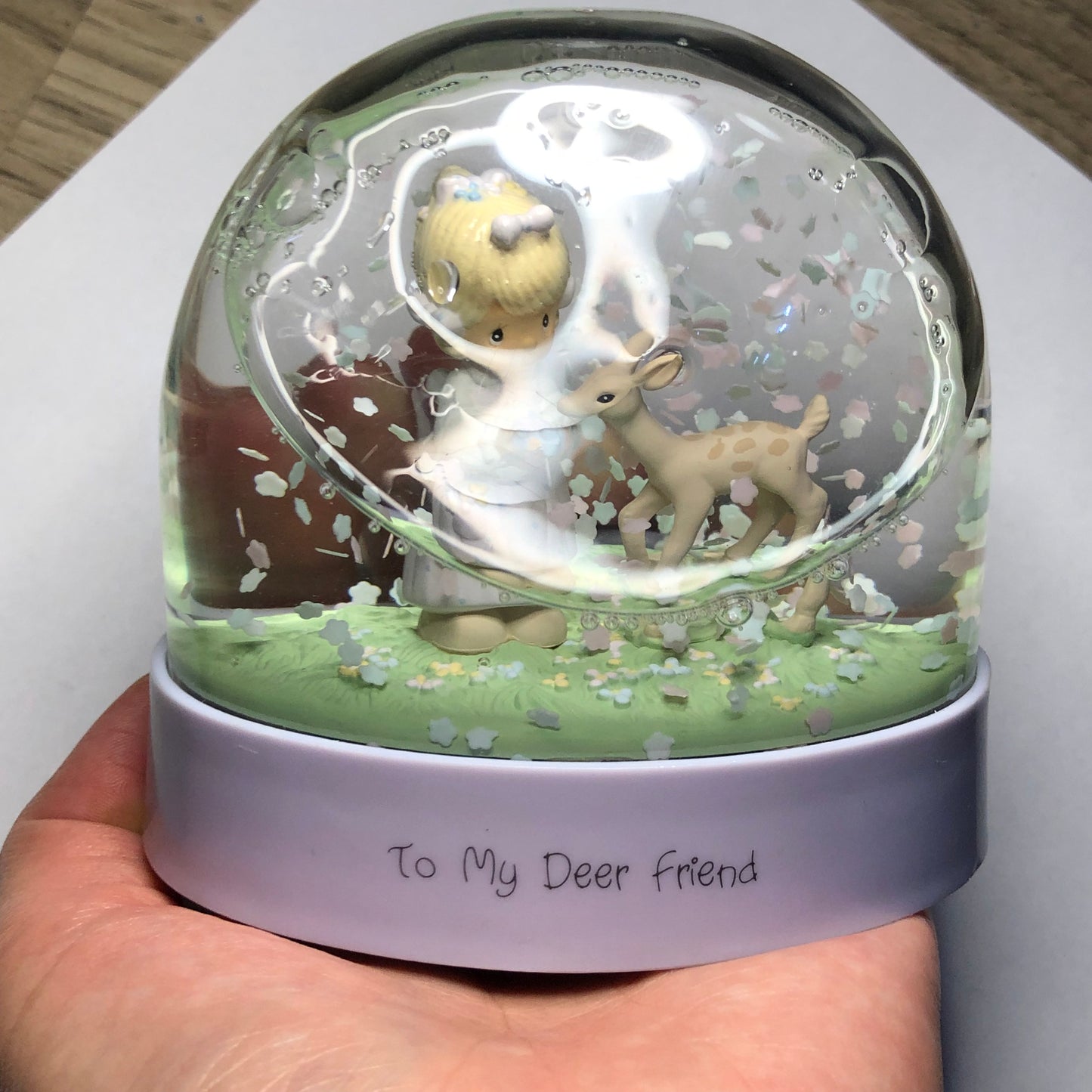 Precious Moments Snowglobe