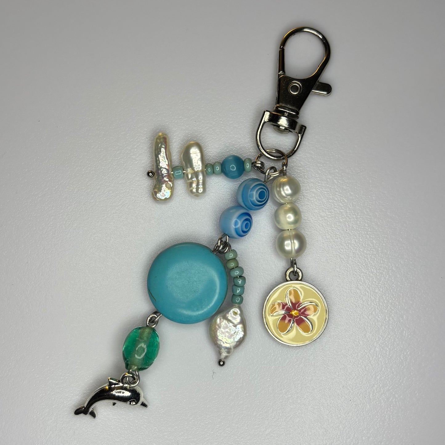 beach daze keychain