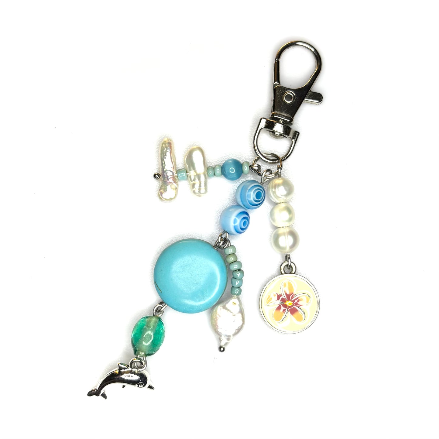 beach daze keychain