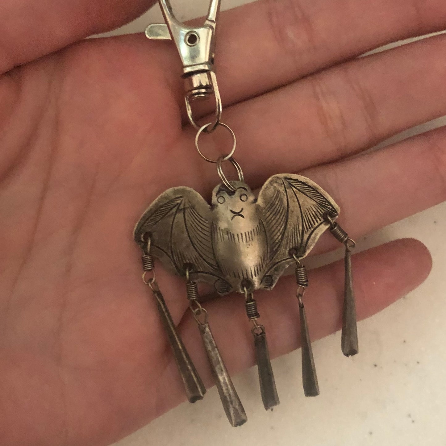 Bat keychain