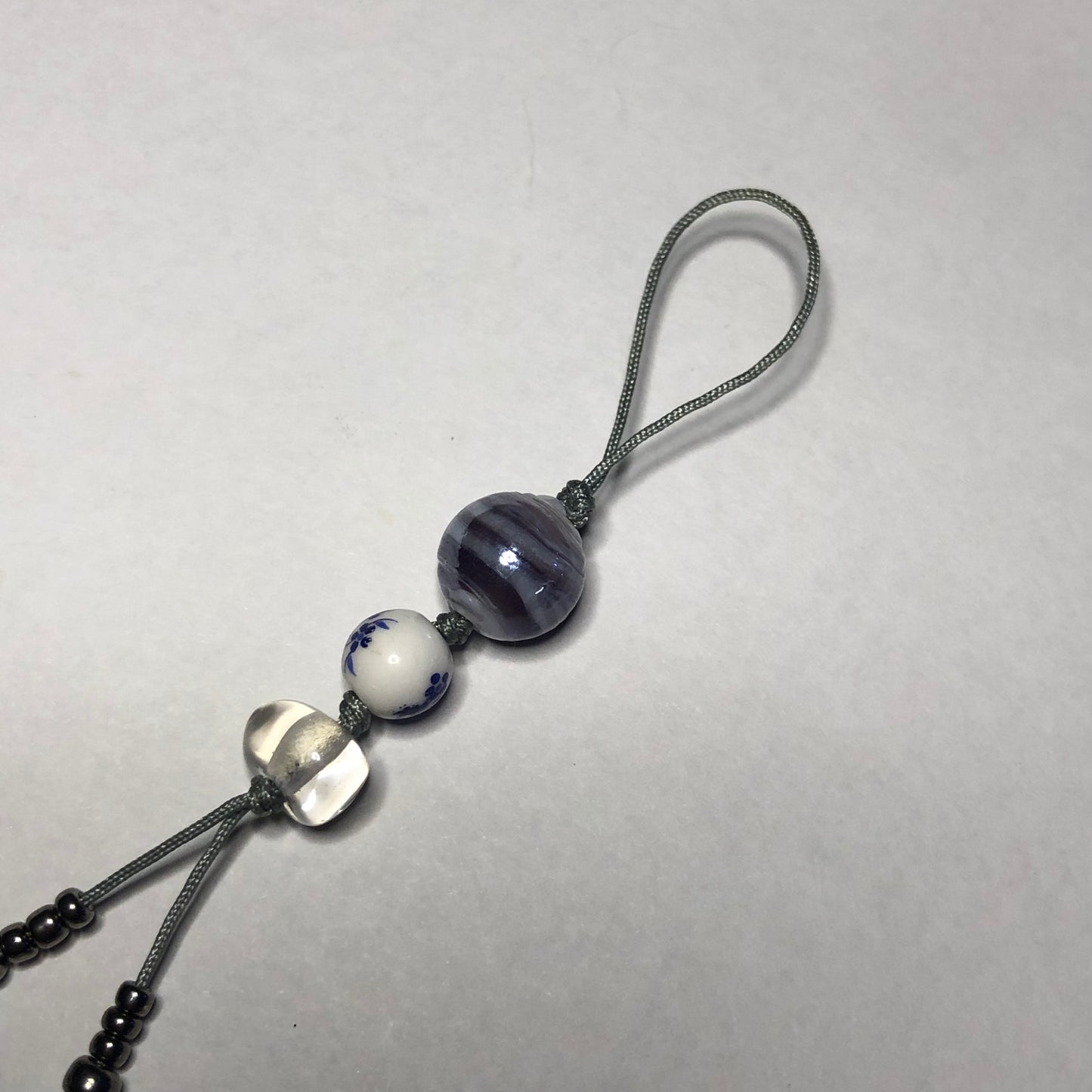 cloudy lanyard cord charm