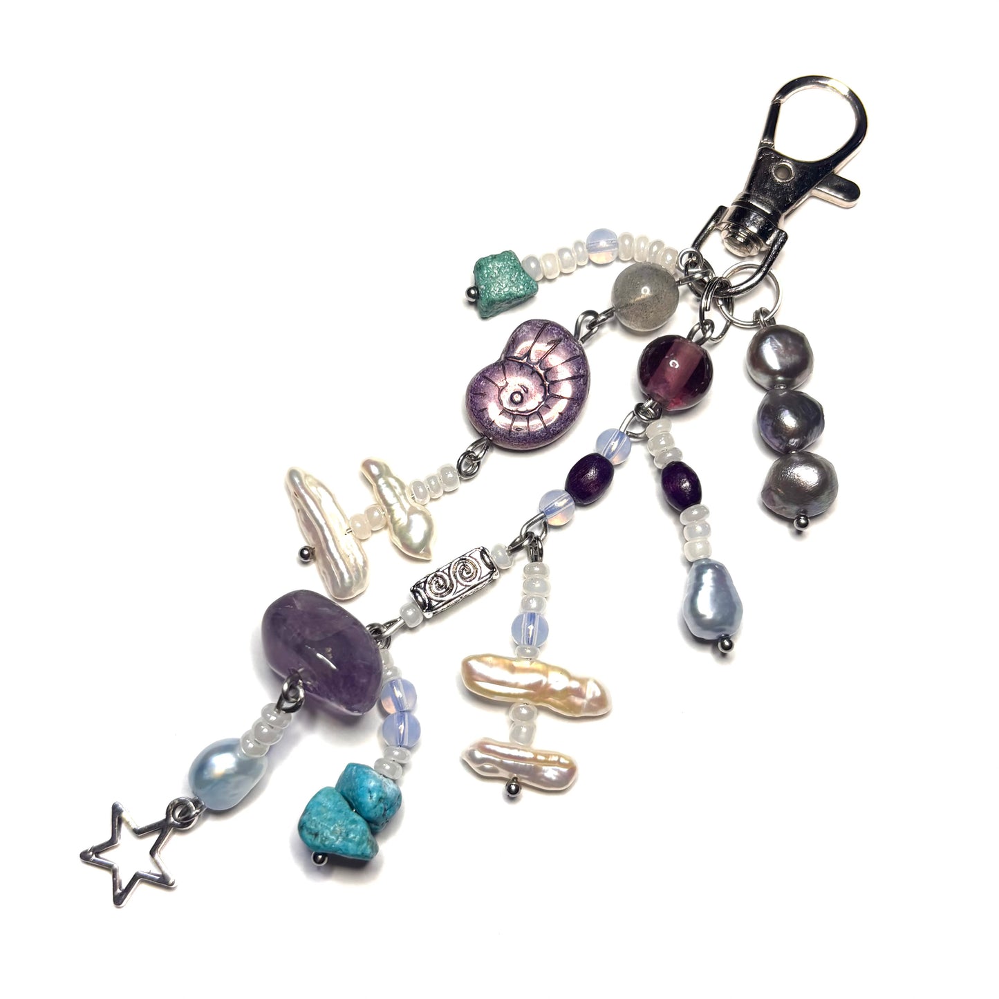 pearl diver keychain