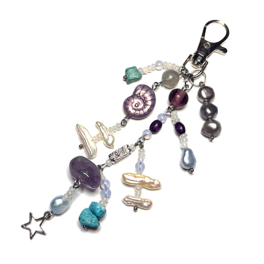pearl diver keychain