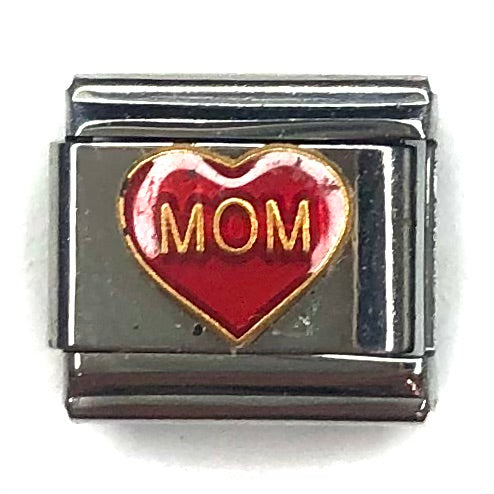 Mom Italian Charm Bracelet Link