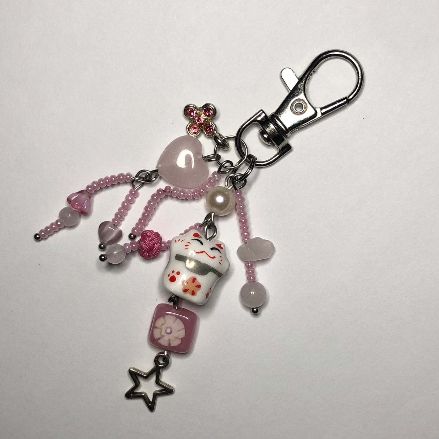 blossom keychain