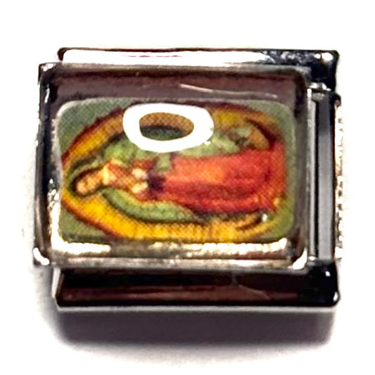 Virgen de Guadalupe Italian Charm Bracelet Link