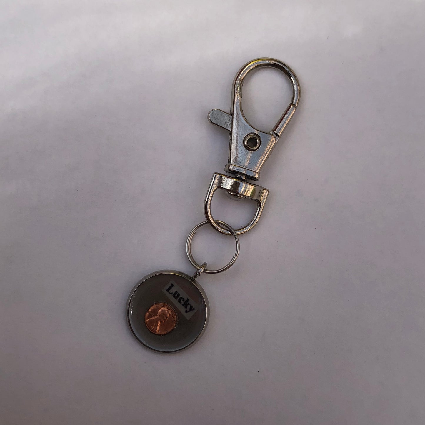 “Lucky Penny“ keychain