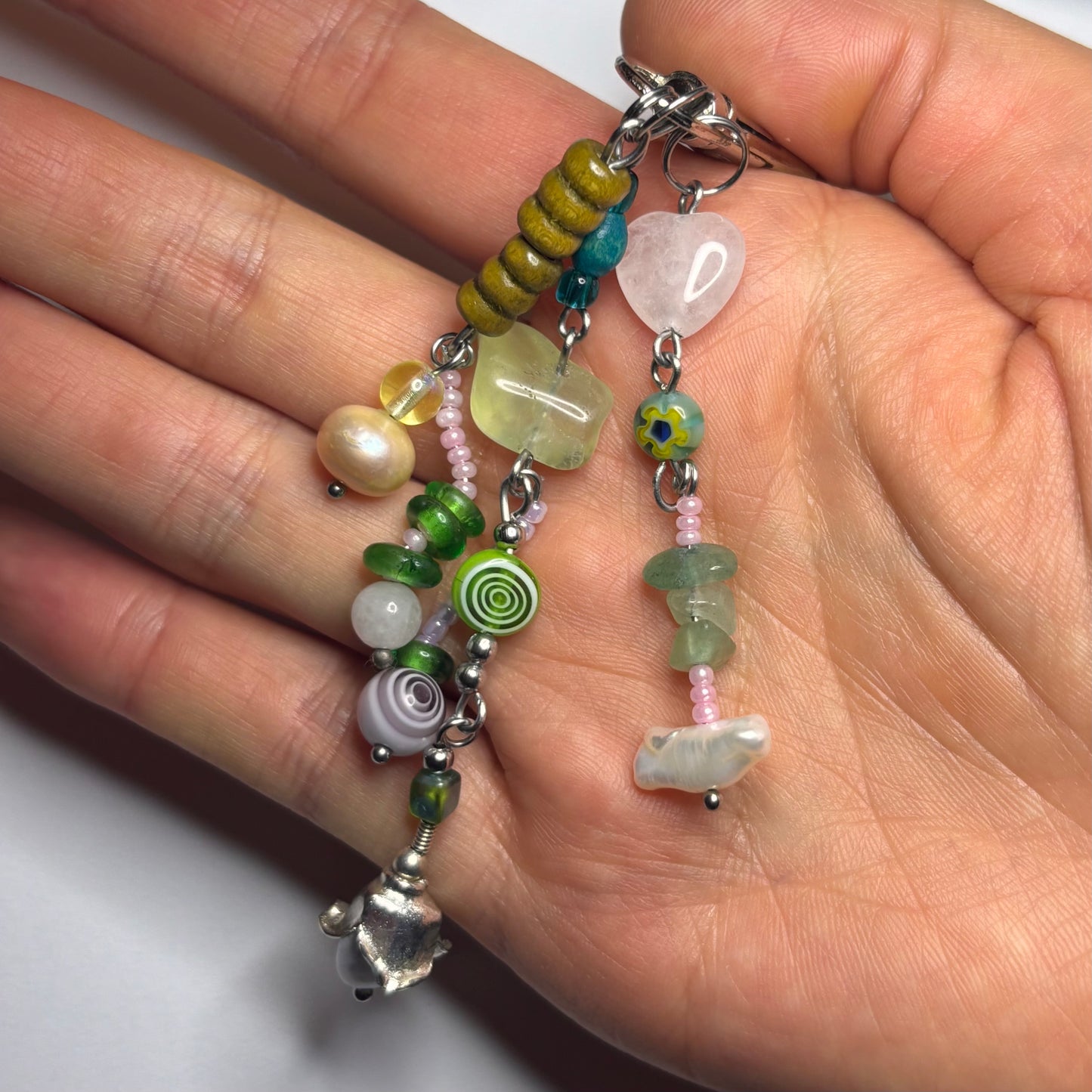 space bloom keychain