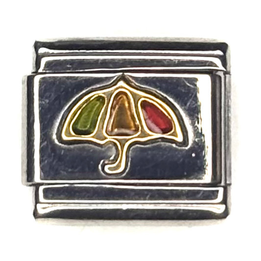 Umbrella Italian Charm Bracelet Link