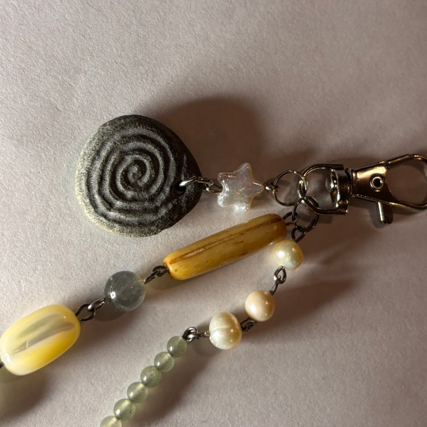 mountain’s path keychain