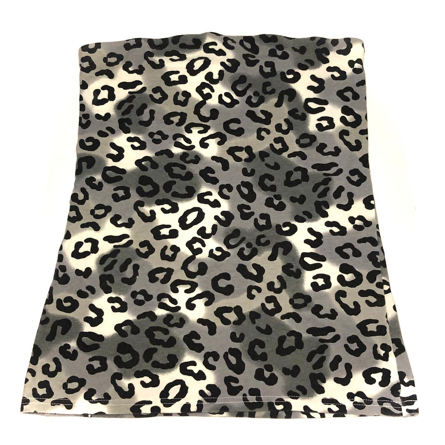 snow leopard medium tube top