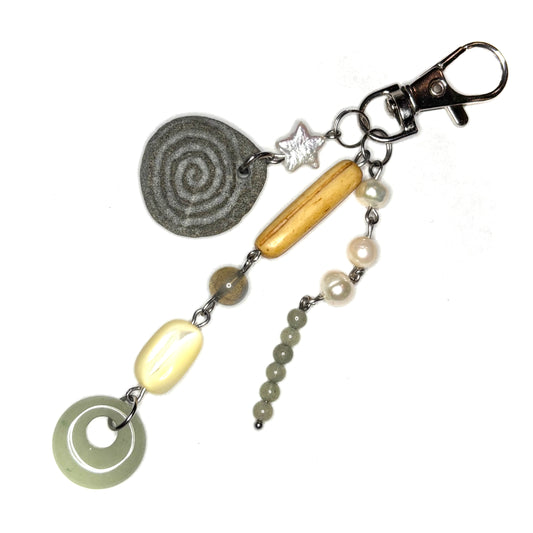 mountain’s path keychain