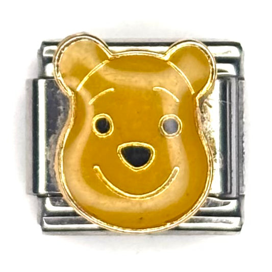 Pooh Bear Italian Charm Bracelet Link