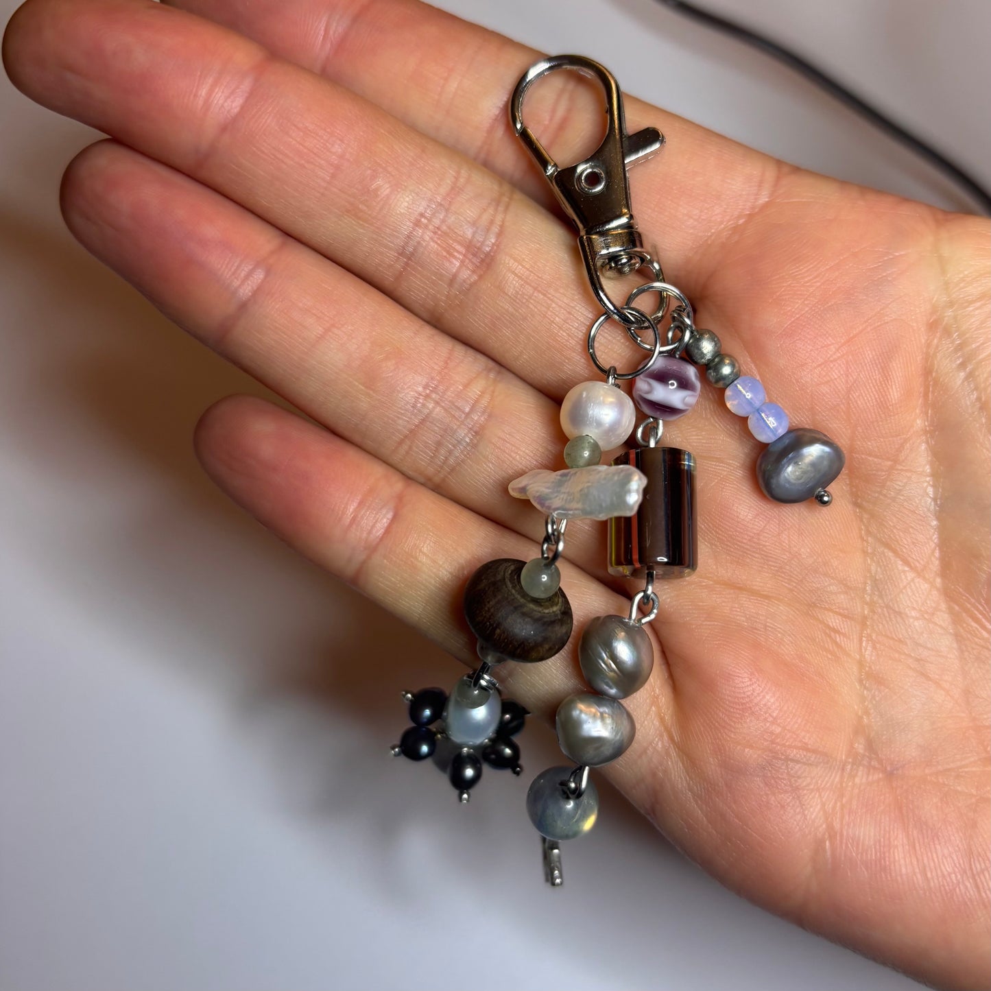 meteor shower keychain