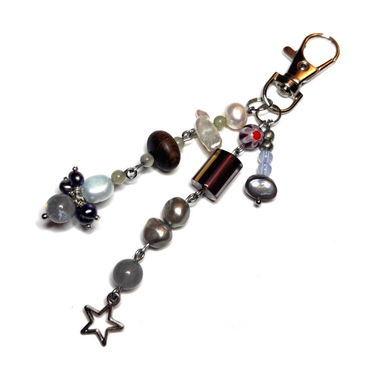 meteor shower keychain