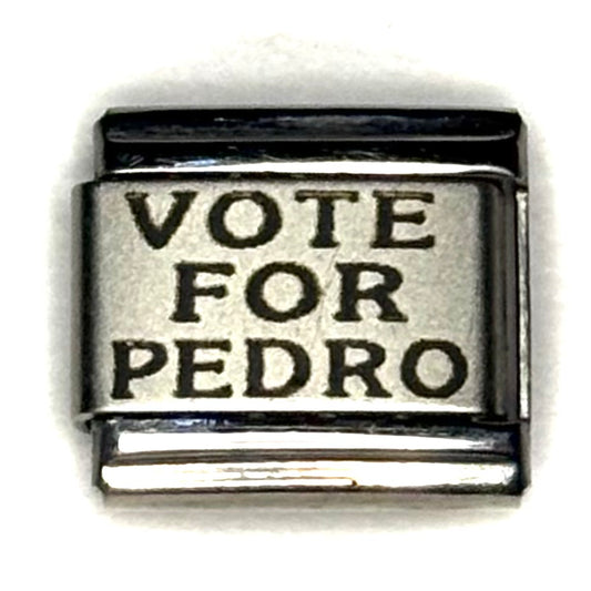 Vote for Pedro Italian Charm Bracelet Link