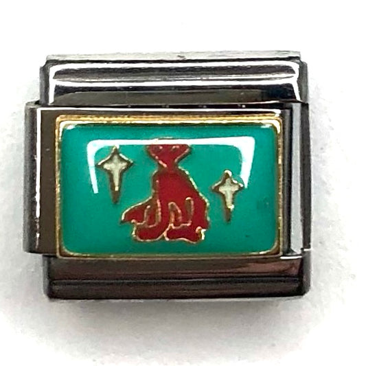 Alien Italian Charm Bracelet Link