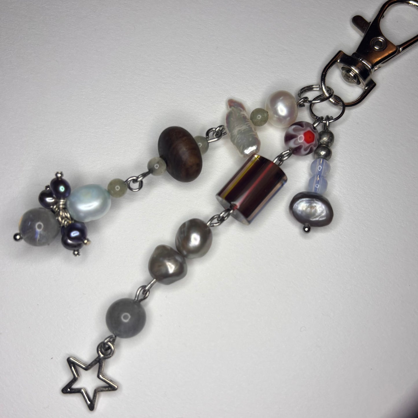 meteor shower keychain